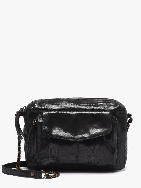 Cross Body Tas Naina Leder Pieces Zwart naina 17087872